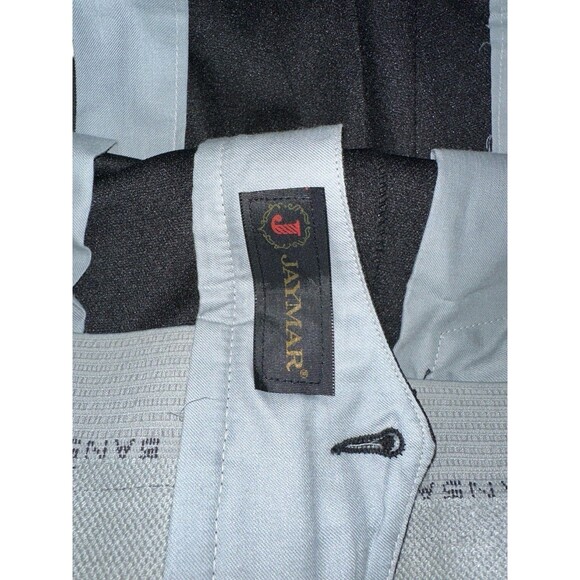 Vintage Sansabelt Jaymar Black Dress Pants Men’s 38x31 Classic Golf Slacks - Picture 12 of 16